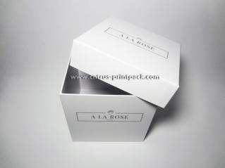 8 Inch Luxury Flower Square Box